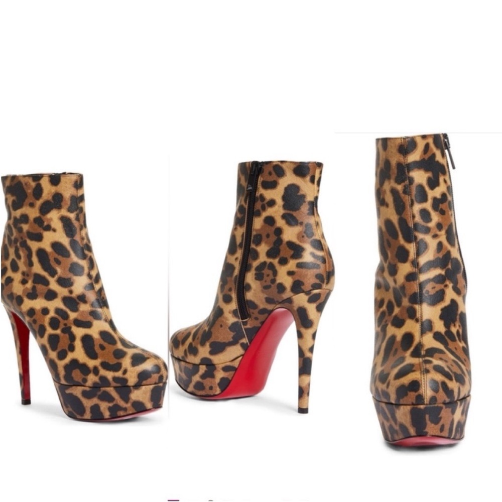 Christian Louboutin Bianca Leopard
Cheetah animal print booties RETAIL
1,295 - Picture 2 of 8